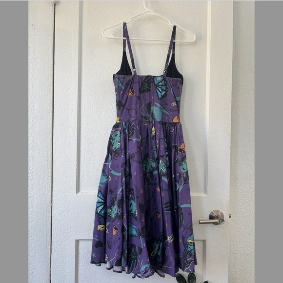 Size S Pinup Couture Holly Dress in Fortune Teller Print - Picture 3 of 4